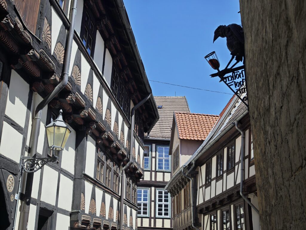 Die Hölle ist sehenswert in der Altstadt Quedlinburg