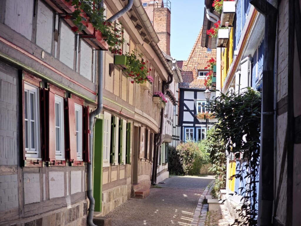 Quedlinburg Sehenswürdigkeiten Geheimtipp - der Schuhhof